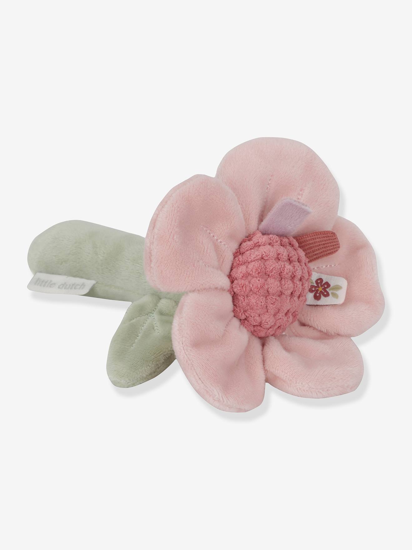 Hochet peluche fleur - fairy garden (Little Dutch) - Image 1
