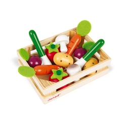 JANOD - Cagette de 12 légumes (bois) - Dès 3 Ans  - vertbaudet enfant