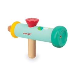 Jouet-Trompette en bois Gioia - JANOD - jouet musical - 12,5 cm - pour enfant à partir de 18 mois