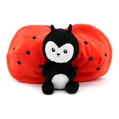 Jouet-Peluche Flipetz Coccinelle Tomate - LESDEG - LES DEGLINGOS - Rouge - 3 ans - Intérieur - Enfant - Mixte