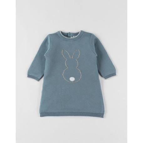 Bébé-Robe en Tricot, Lapin