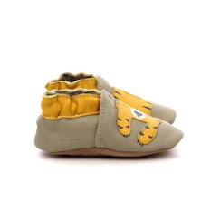 Chaussures-Chaussures garçon 23-38-Chaussons-ROBEEZ Chaussons Tiger Nap kaki