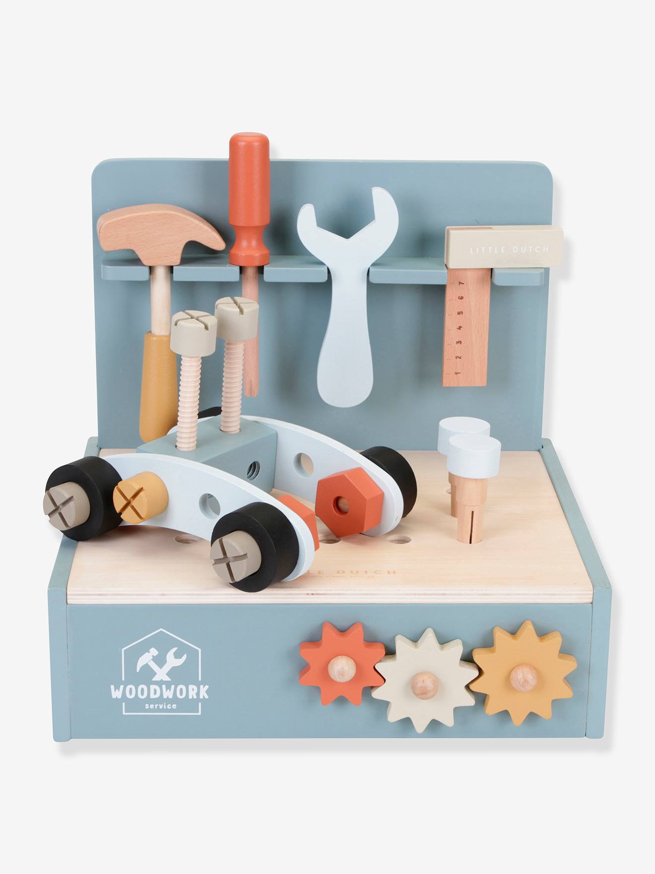 Mini Établi En Bois Little Dutch Bleu