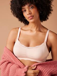 Vêtements de grossesse-Lot 2 brassières grossesse et allaitement sans coutures
