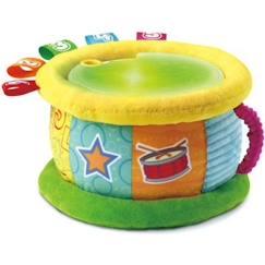 Jouet-Tambour Lumi Magique - VTECH BABY - Jouet Musical - Bilingue - Sons et Lumières