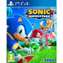 Jouet-Jeux vidéos et jeux d'arcade-Sonic Superstars - Jeu PS4