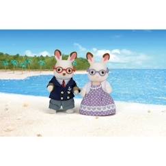 Jouet-SYLVANIAN FAMILIES - 5190 - Grands-Parents Lapin Chocolat - Les familles