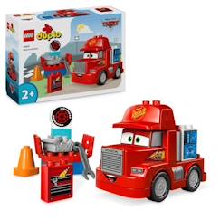 Jouet-LEGO DUPLO | 10417 Cars Disney et Pixar Mack à la Course, Jouet à Roues pour Enfants