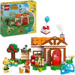 Jouet-LEGO Animal Crossing 77049 Marie en Visite, Jouet de Construction, avec 2 Minifigurines