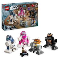 Jouet-LEGO® Star Wars 75392 La Fabrique de Droïdes Créative - Construisez votre Propre R2-D2