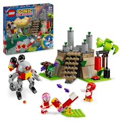 Jouet-LEGO® Sonic the Hedgehog 76998 Knuckles et le sanctuaire du Master Emerald Set pour gamers