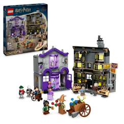 Jouet-LEGO® Harry Potter 76439 Ollivander et Madame Guipure, prêt-à-porter pour mages et sorciers