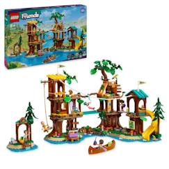 Jouet-LEGO® Friends 42631 La cabane dans l’arbre de la base de loisirs -Jeu créatif pour enfants