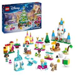 Jouet-LEGO® | Disney Princess 43253 Calendrier de l'Avent 2024 - Cadeau Noël pour les Enfants