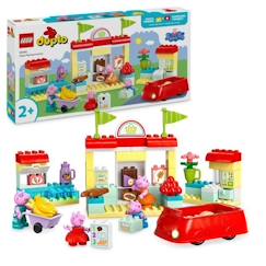 Jouet-LEGO® DUPLO® 10434 Le Supermarché de Peppa Pig - Jouet Enfants 2 Ans