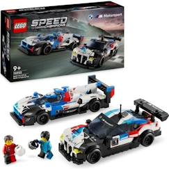 Jouet-LEGO Speed Champions 76922 Voitures de Course BMW M4 GT3 et BMW M Hybrid V8, Idée Cadeau