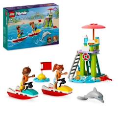 Jouet-LEGO® Friends 42623 Le jet-ski de la plage - Inclut un sauveteur - Jeu éducatif enfant