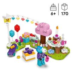 Jouet-LEGO Animal Crossing 77046 Goûter d’Anniversaire de Lico, Jouet de Construction Créatif