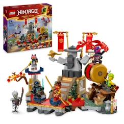 Jouet-LEGO® NINJAGO® 71818 L’arène de combat du tournoi - Jouet d'action ninja pour enfant