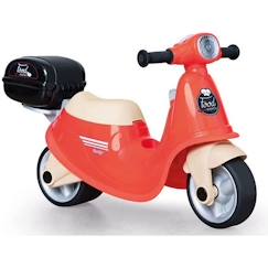 Jouet-Porteur Scooter Food Express - Smoby - Roues Silencieuses - Porte-Bagage - Mallette Amovible