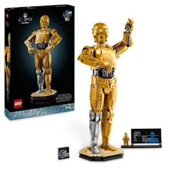 Jouet-LEGO® Star Wars 75398 C-3PO - Figurine de Droïde à Construire - Maquette pour Adultes