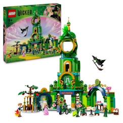 Jouet-LEGO® Wicked 75684 Bienvenue à Emerald City - Jouet à Collectionner avec Glinda et Elphaba