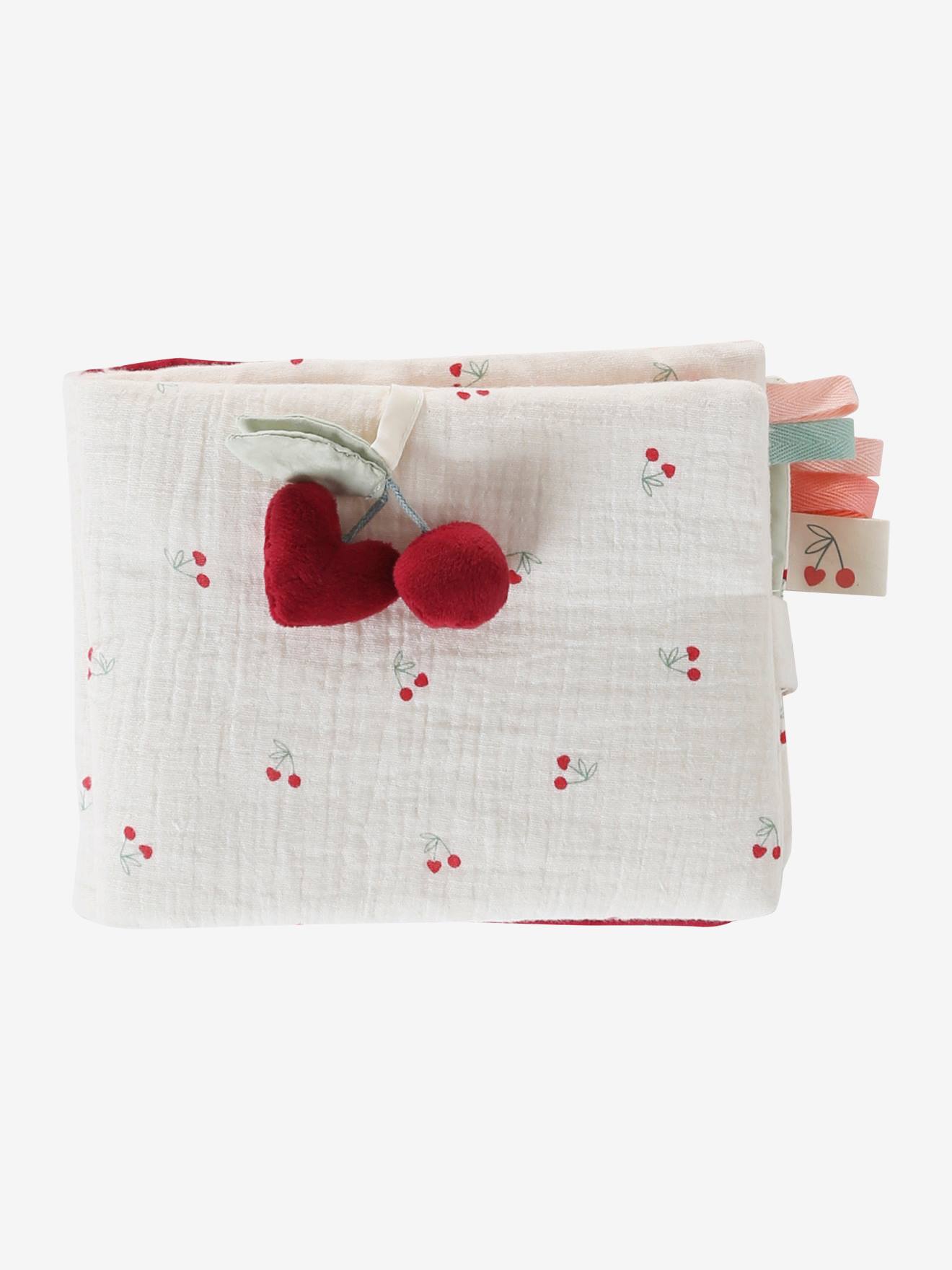 Livre photos bébé personnalisable CHERRY rouge
