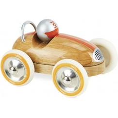 Jouet-Jeux d'imagination-Jeux de construction-Vilac - Roadster vintage bois naturel