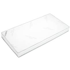 -Matelas bébé avec cale bébé amovible Made in France Blanc 60x120