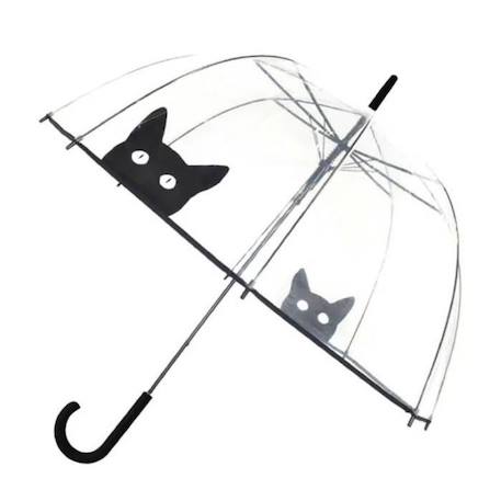 Fille-Parapluie transparent long et automatique Chat - SMATI - Parapluie - Automatique - Blanc - Mixte