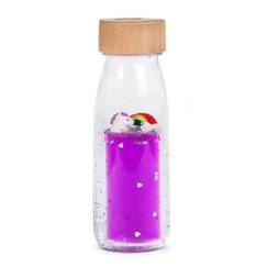 -Bouteille sensorielle - PETIT BOUM - Move Arc en ciel - Violet - Mixte - 14 x 4 cm