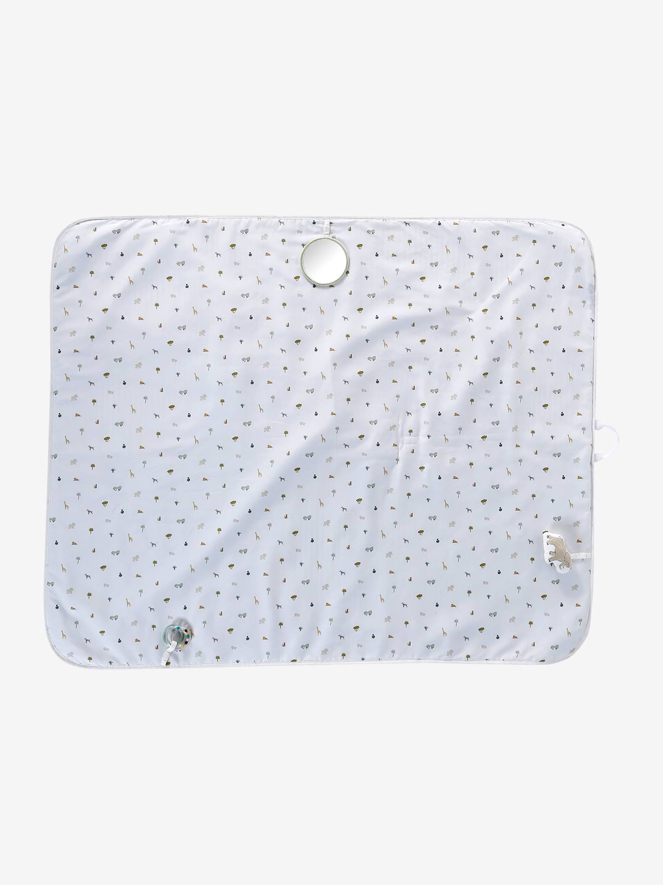 Tapis d'éveil pliable intérieur/extérieur SAVANA vert