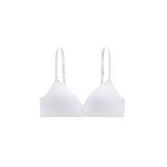 Soutien-gorge triangle à coques sans armatures blanc Veliana  - vertbaudet enfant