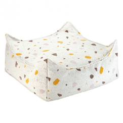 Chambre et rangement-Pouf enfant carré terrazzo OTTOTER marble