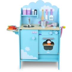 Jouet-Cuisine dans les nuages - VILAC - Jouet d'imitation - Mixte - Bleu - 3 ans - Enfant - Multicolore - Bois