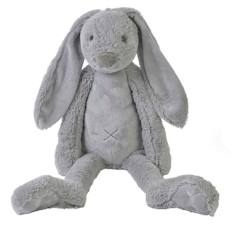 Jouet-Happy Horse - Peluche Lapin Richie gris clair 58 cm