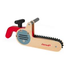 Jouet-Tronçonneuse Brico'kids - Jouet d'Imitation Bricolage en Bois - JANOD - Dès 3 ans - Mixte - Intérieur - Beige