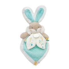 Jouet-Doudou Amande - DOUDOU ET COMPAGNIE - Lapin de sucre - Lavable à 30°