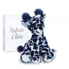 Jouet-Histoire d'Ours - Peluche Lisi la girafe bleue 30 cm - DOUDOU ET COMPAGNIE