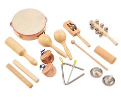 Jouet-TickiT - Set de 10 instruments de percussion - COMMOTION