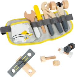 Jouet-Small Foot Belt avec outils en bois