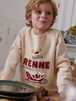 -Sweat enfant "meilleur renne de Noël" capsule famille