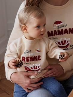 -Sweat "Meilleur bébé renne de Noël" capsule famille bébé