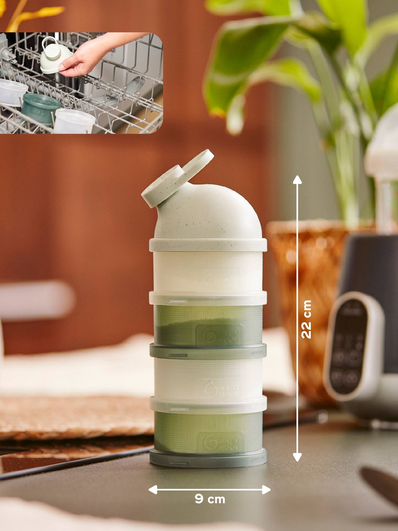 Babydose ergonomique BABYMOOV vert