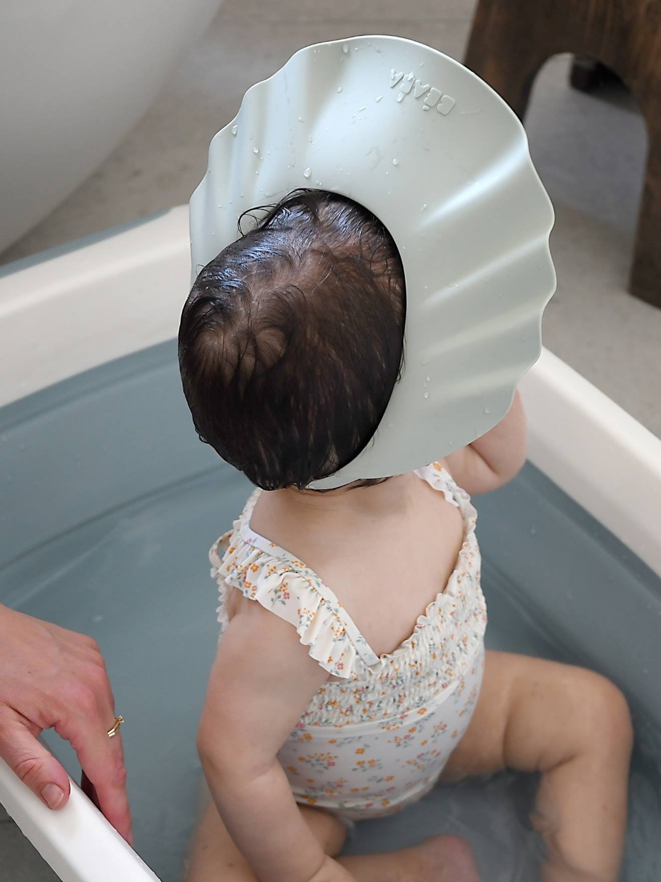 Visière de bain silicone vert (Béaba) - Image 1