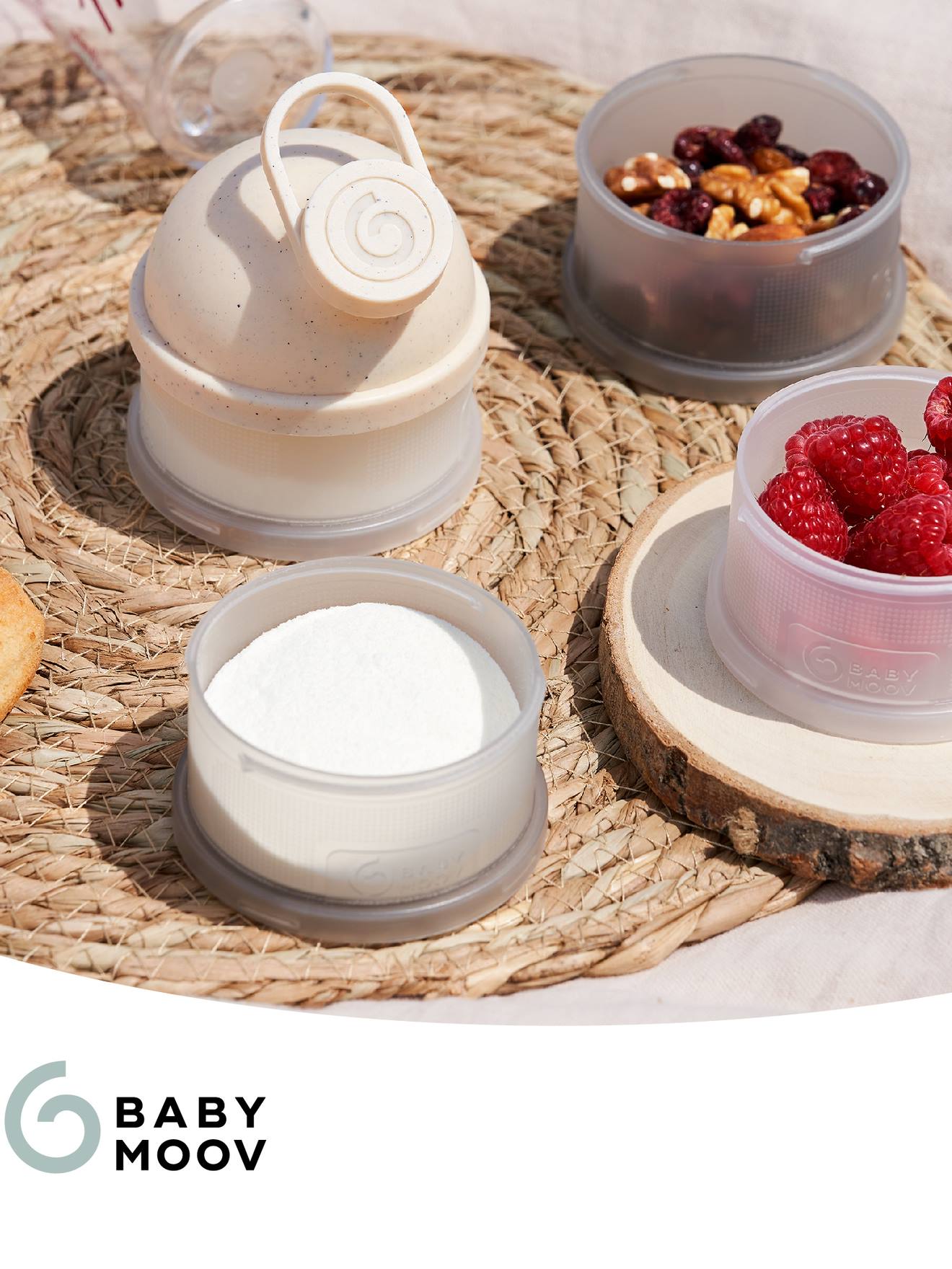 Babydose ergonomique BABYMOOV beige