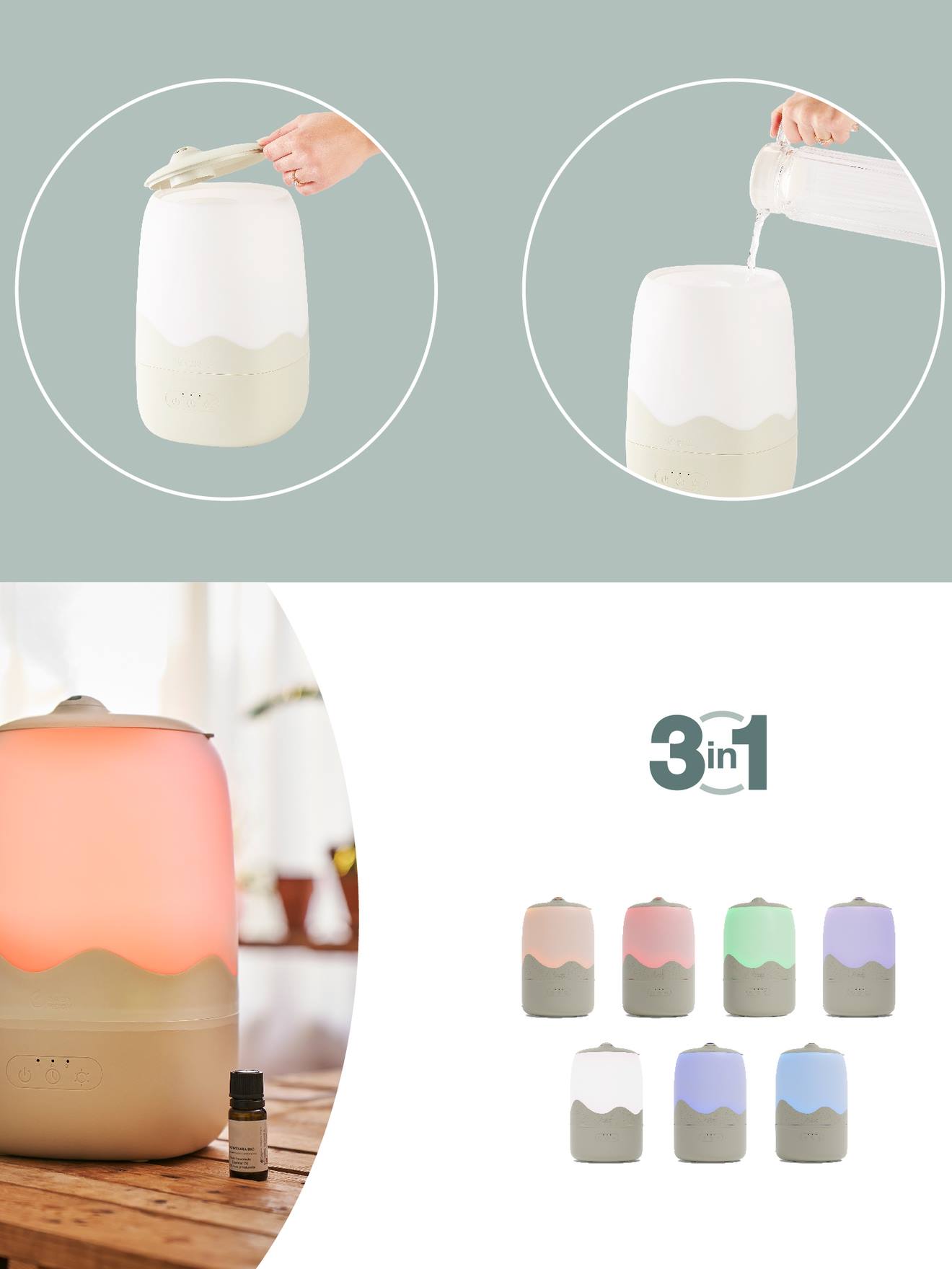 Humidificateur Wave beige (Babymoov) - Image 2