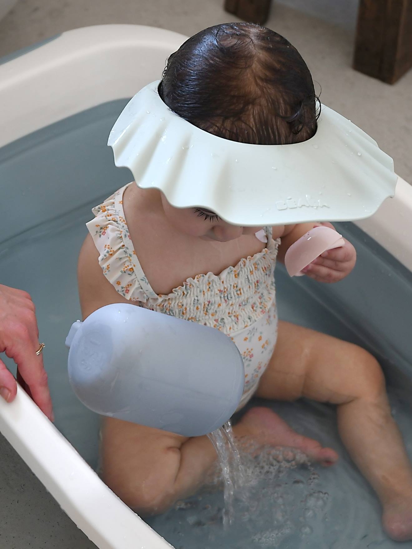 Visière de bain silicone vert (Béaba) - Image 2