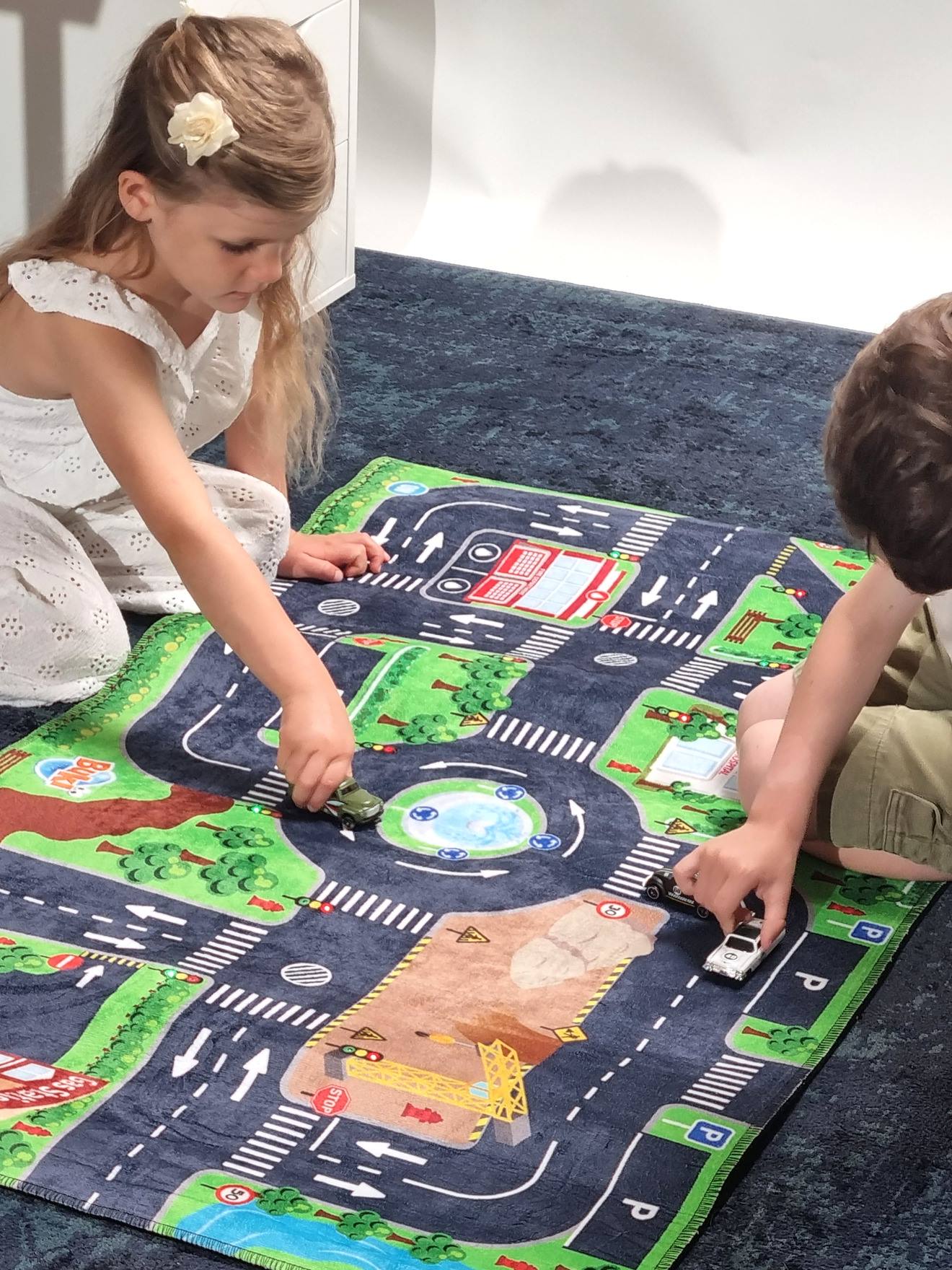 Tapis voiture lumineux - BUKI multicolore