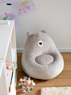 Chambre et rangement-Fauteuil ours fausse fourrure